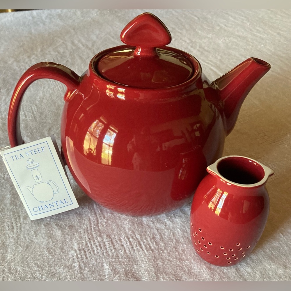 Chantal Tea Steep Teapot with Infuser 1 1/2 Qt